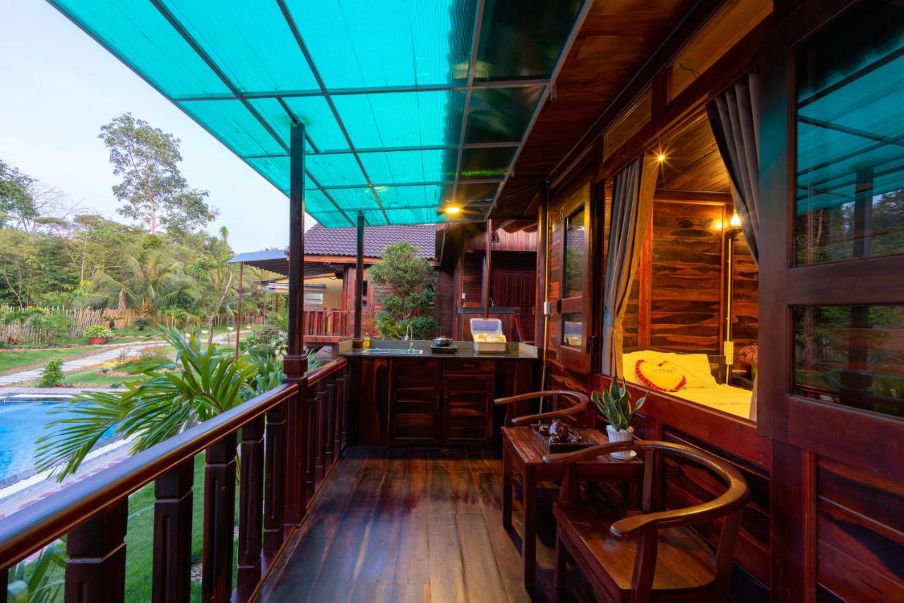Anna Pham Wooden Bungalow Phu Quoc Bagian luar foto