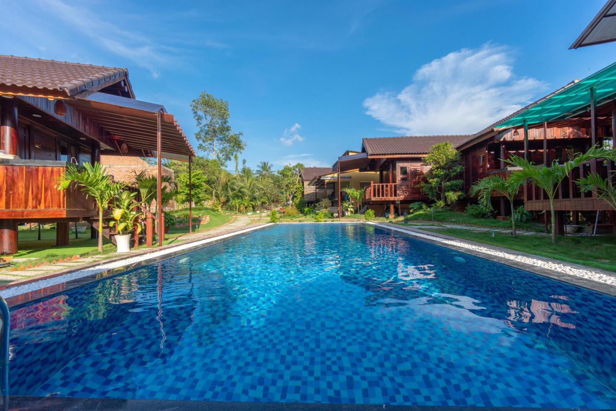 Anna Pham Wooden Bungalow Phu Quoc Bagian luar foto