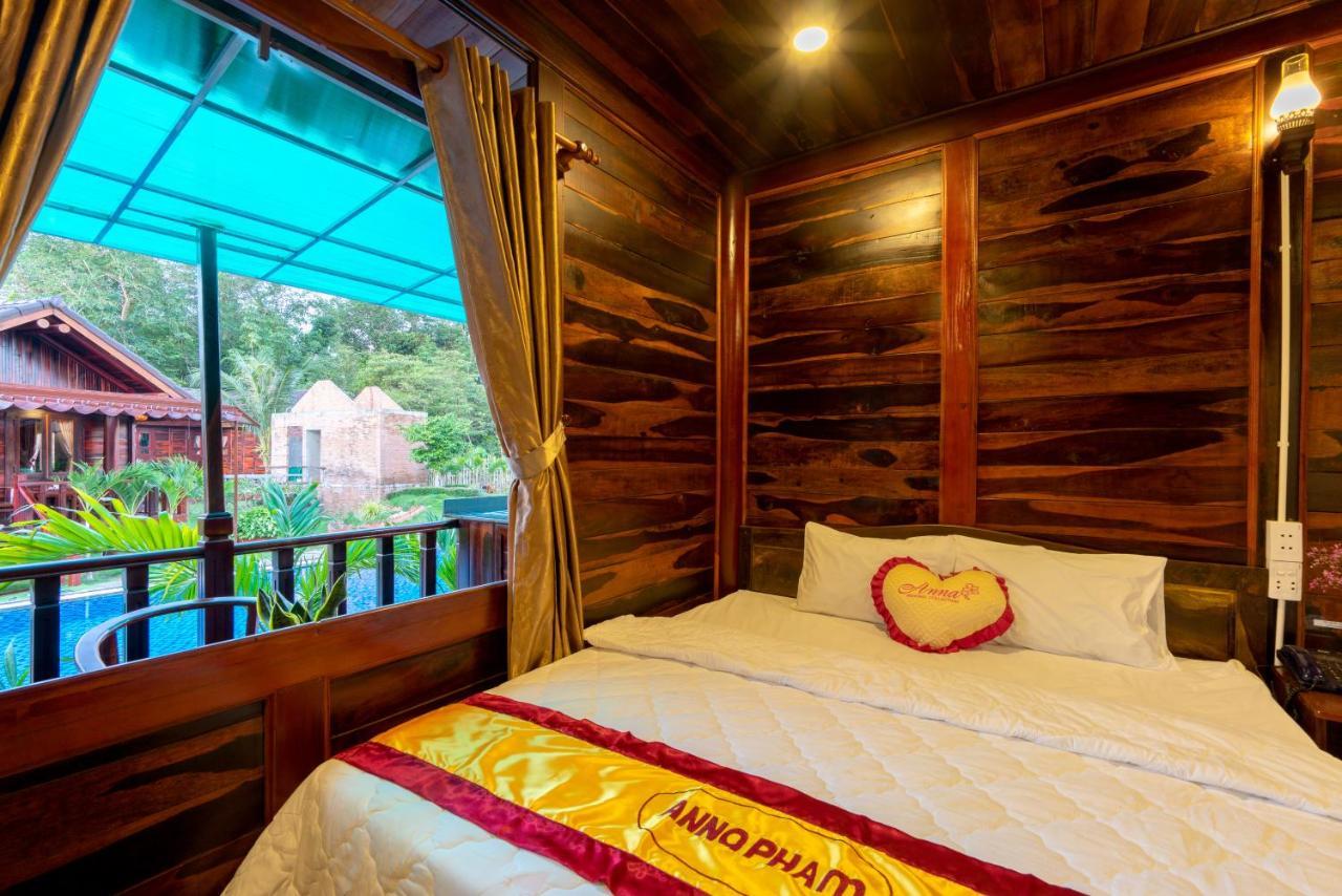 Anna Pham Wooden Bungalow Phu Quoc Bagian luar foto
