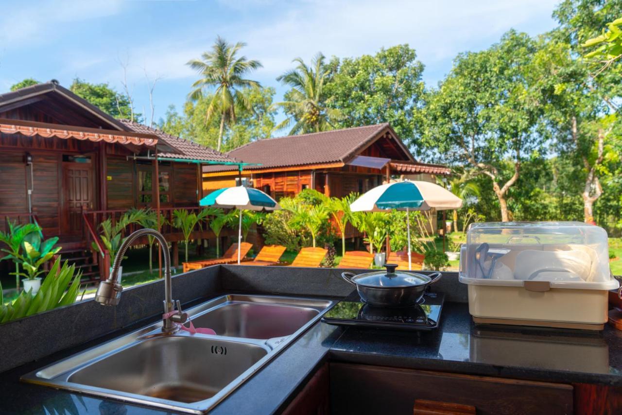 Anna Pham Wooden Bungalow Phu Quoc Bagian luar foto